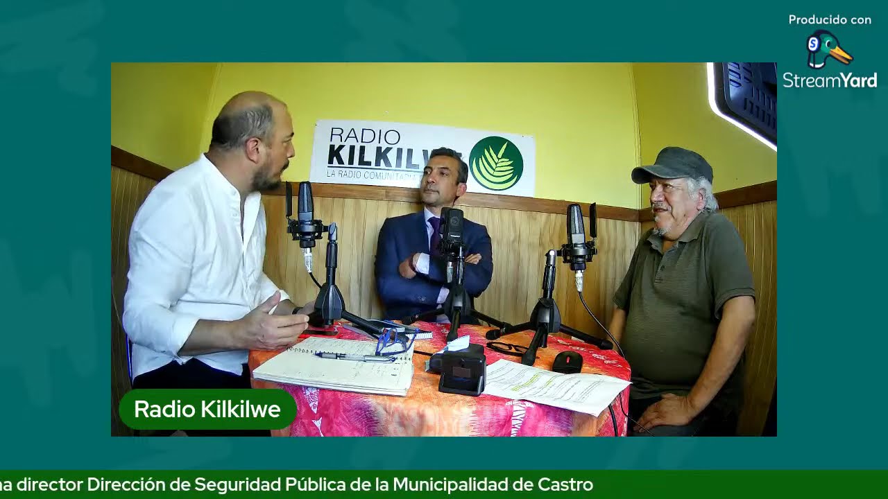 Conversación con Director de Seguridad de la Municipalidad de Castro