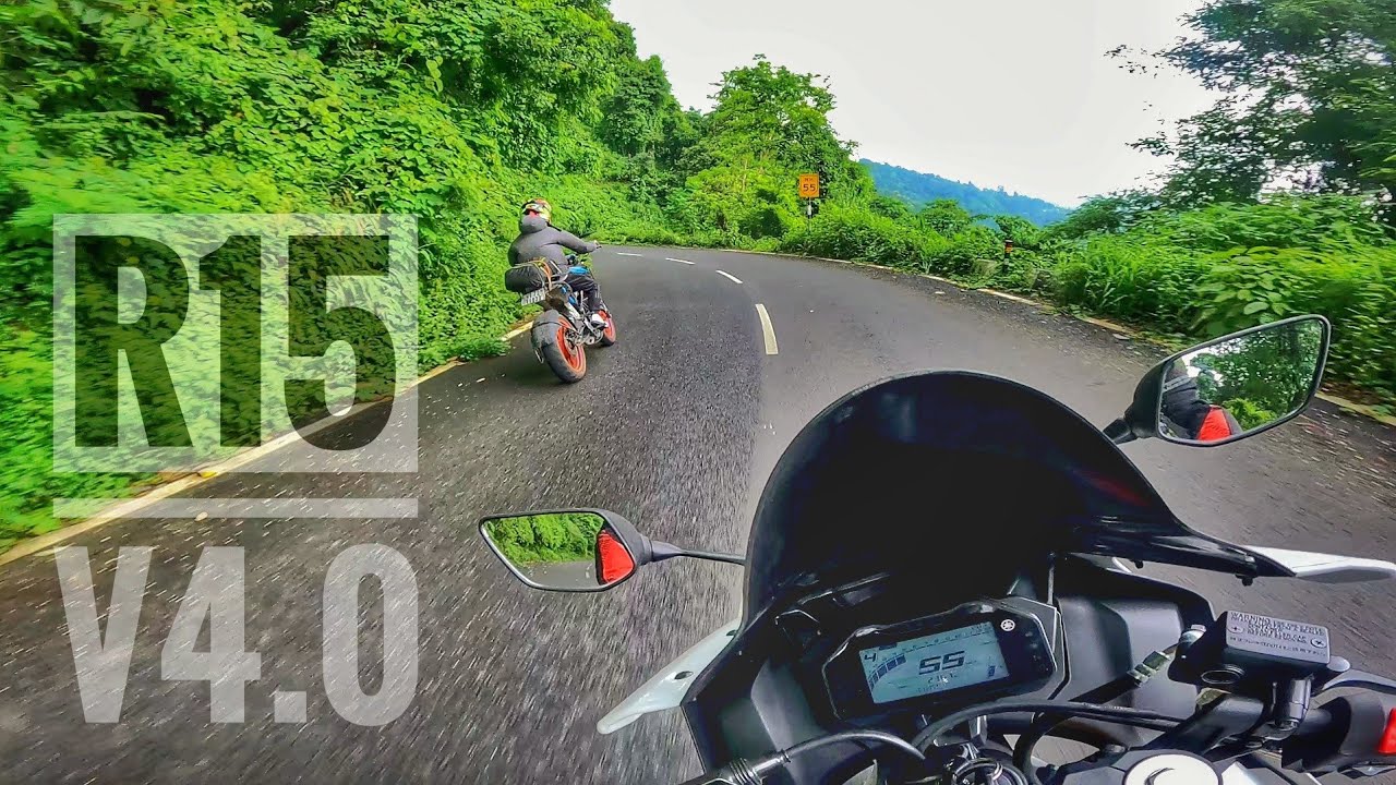 Yamaha R15 V4 Pure Riding Exhaust Note - Rongtong, Darjeeling