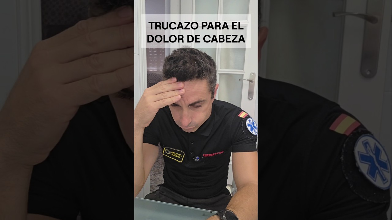 Trucazo para el dolor de cabeza.#supervivencia #sab&iacute;asque #curiosidades