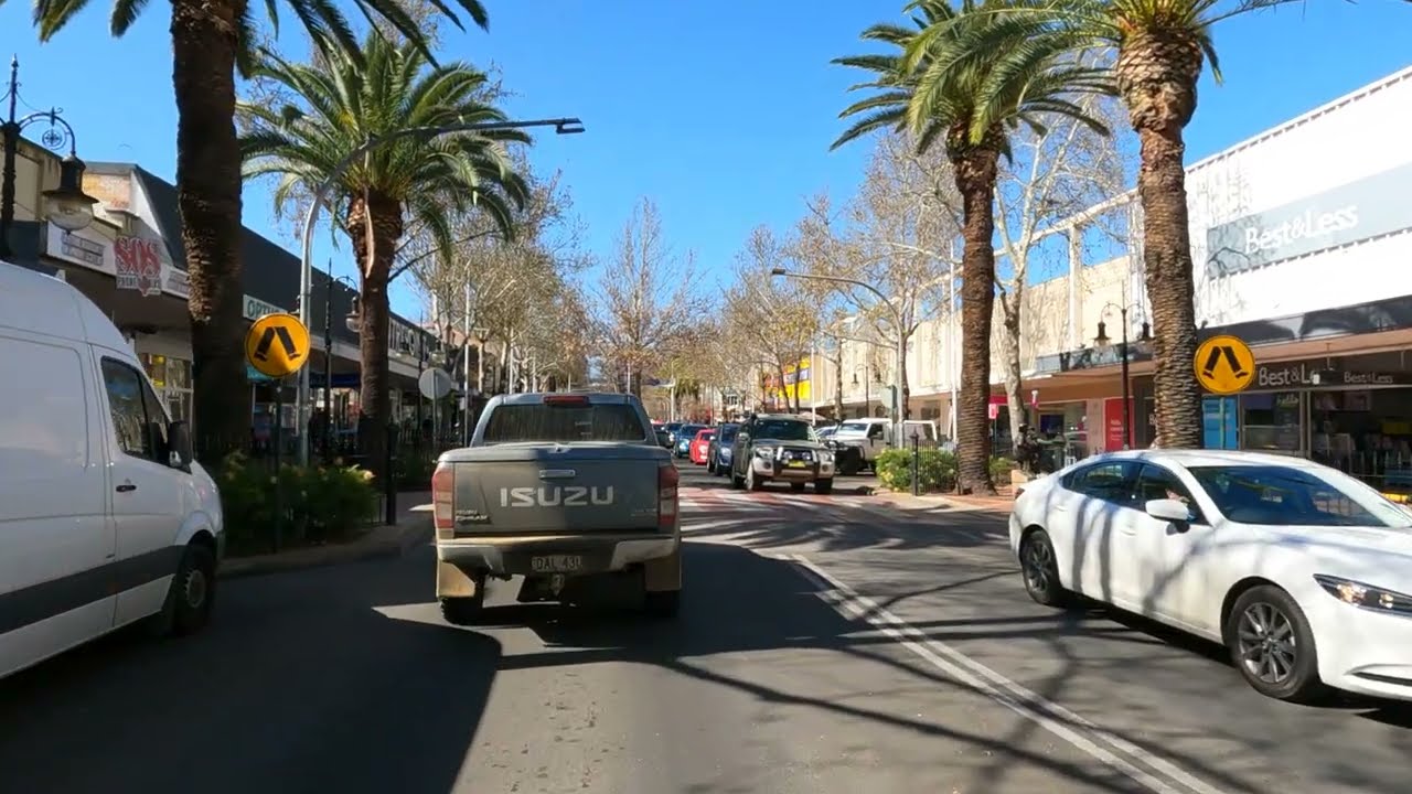 Tamworth, NSW 4K Driving Tour | Scenic Drive Through Australia's Country Music Capital