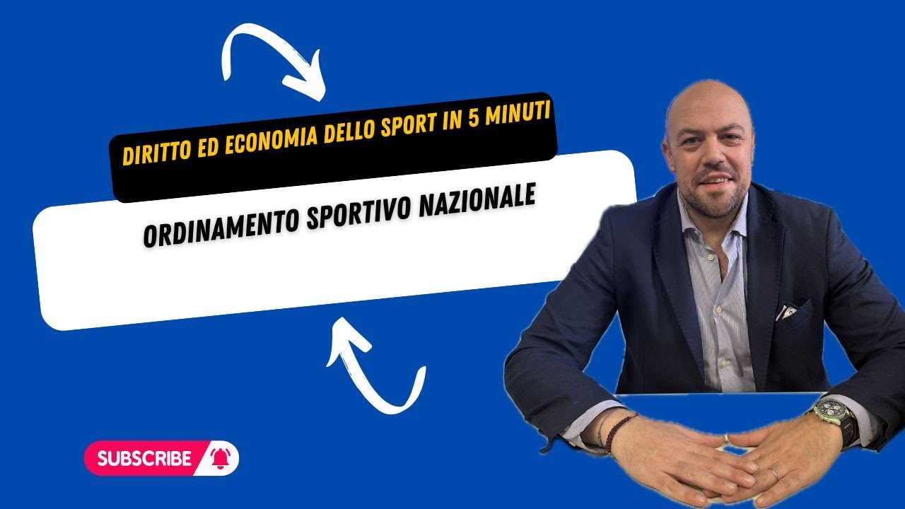 L’ordinamento sportivo nazionale | Diritto ed economia dello sport in 5 minuti
