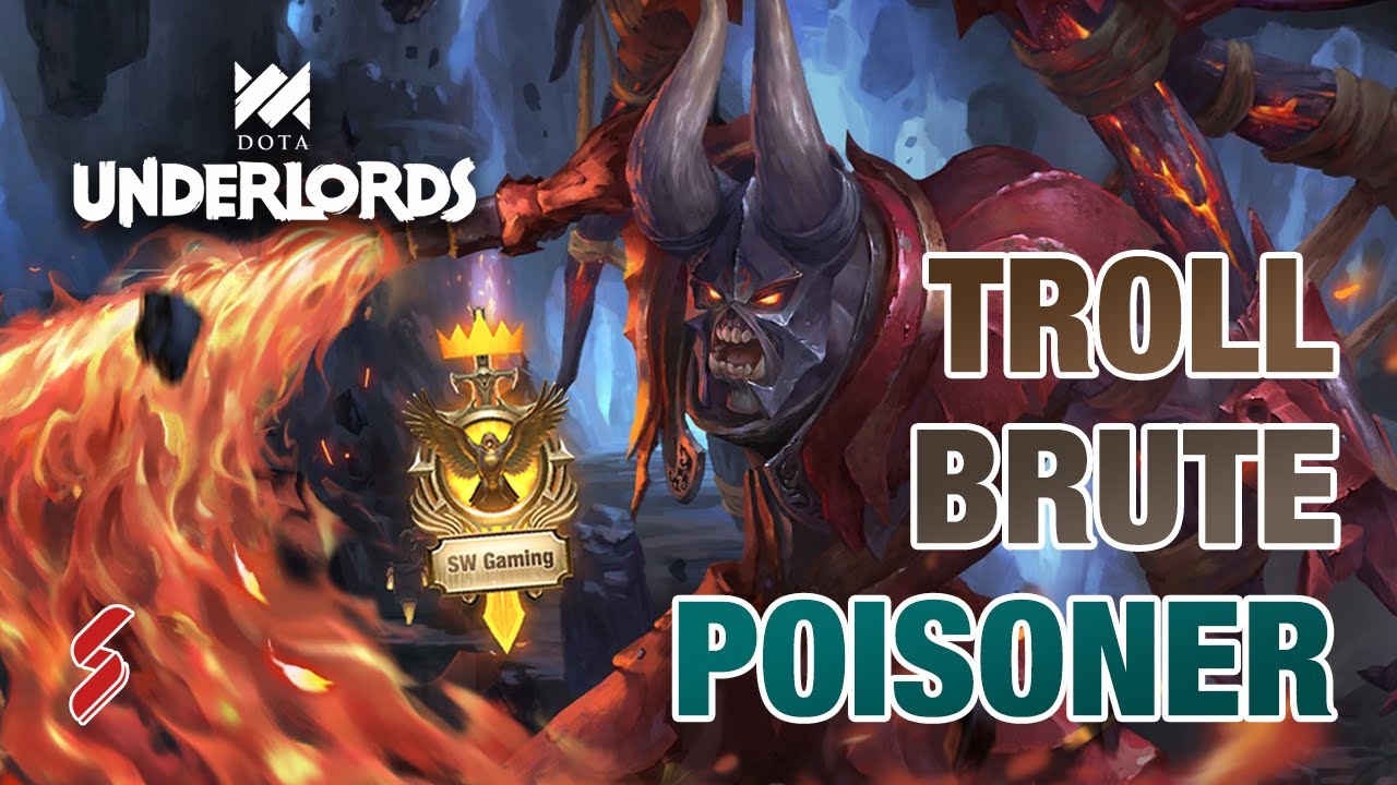 Full Brute Troll Builds | No Need ★★★ | Dota Underlords Strategy