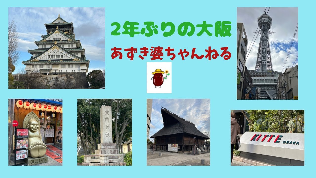 2年ぶりの大阪【シニアからの田舎移住】