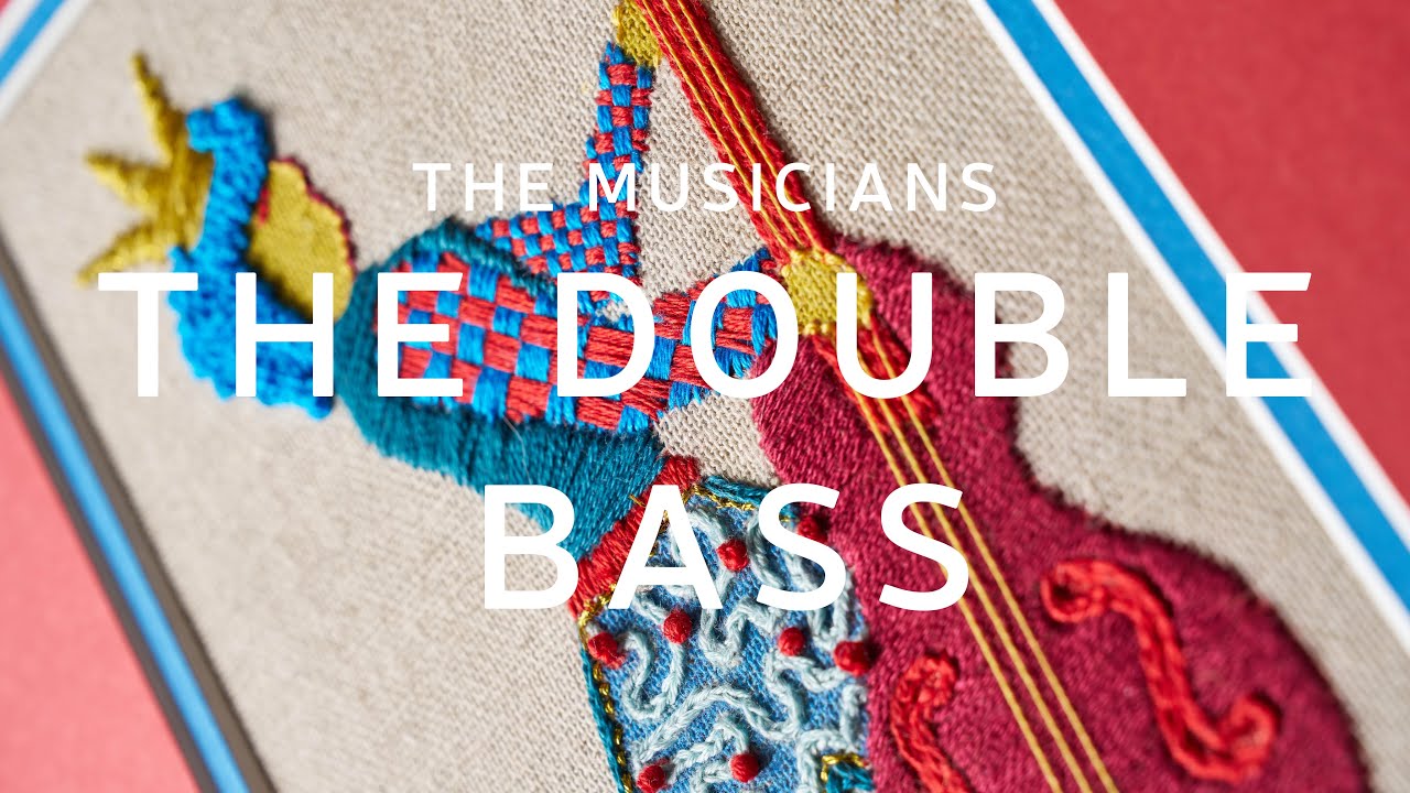 How To Guide | The Double Bass Embroidery Kit | The Musicians