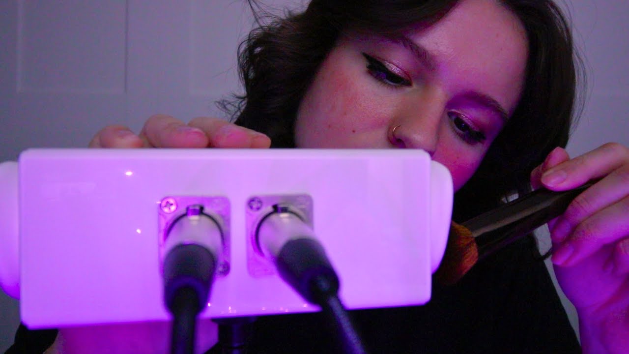 ASMR Brushing Your Ears To Make You Fall Asleep