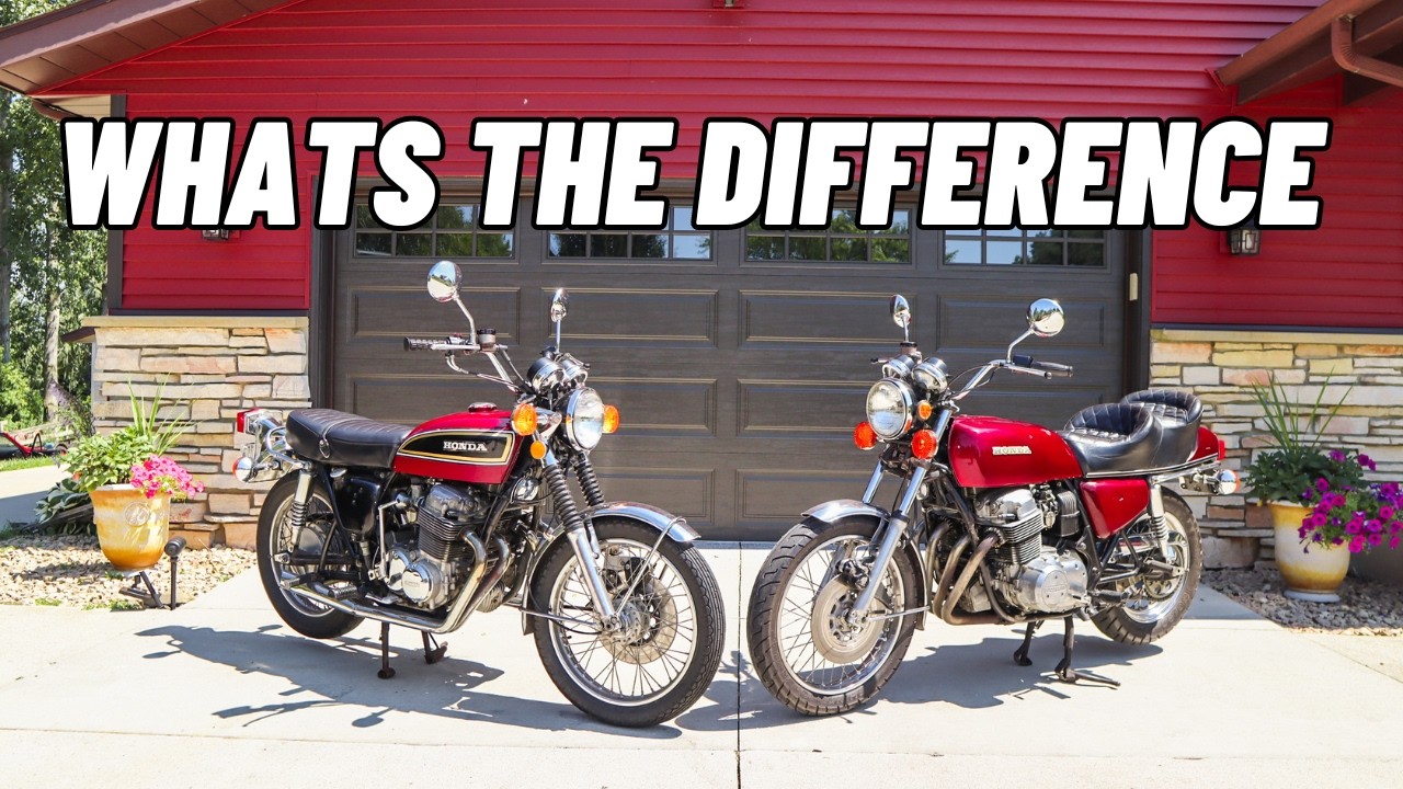 Honda CB750 Standard Model VS Supersport Model | K VS F