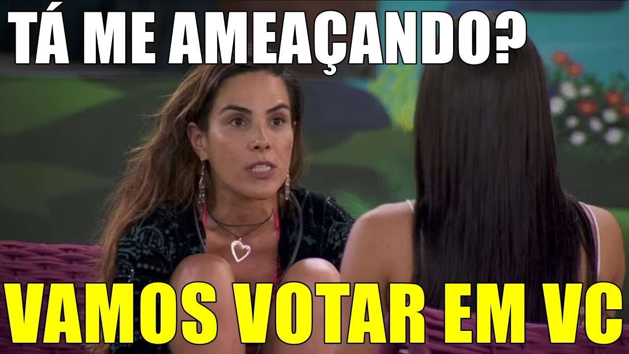 WANESSA CHAMA ISA E DIZ "OU VC SE AFASTA DO DAVI DE VEZ OU TD SEMANA VC VAI P PAREDÃO"