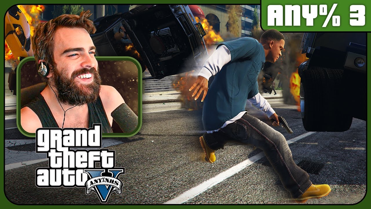 Can I Outrun An Explosion? - GTA 5 Any% Speedruns Part 3 - (VOD) - DarkViperAU
