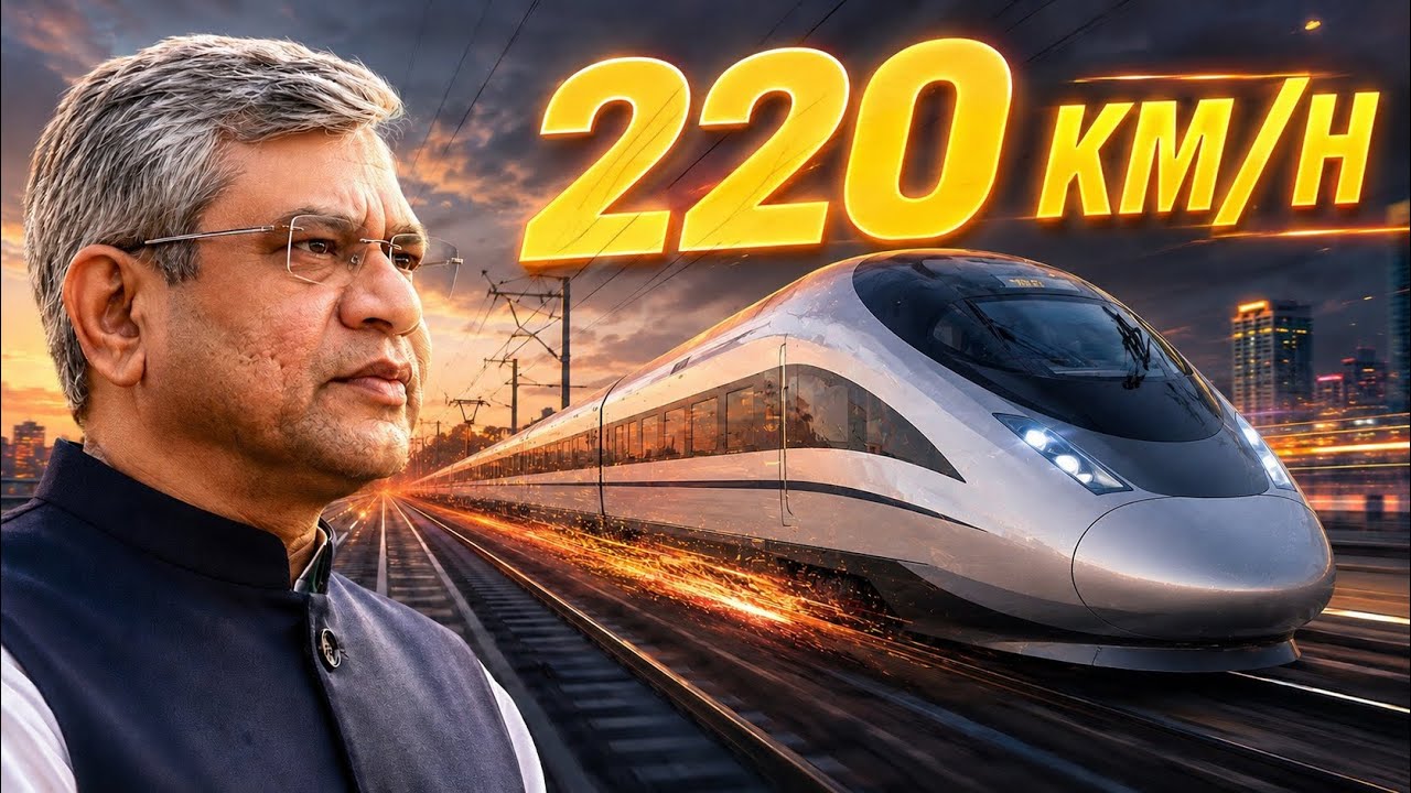 The Reality of India's First 220 KM/H Railway Project 🇮🇳