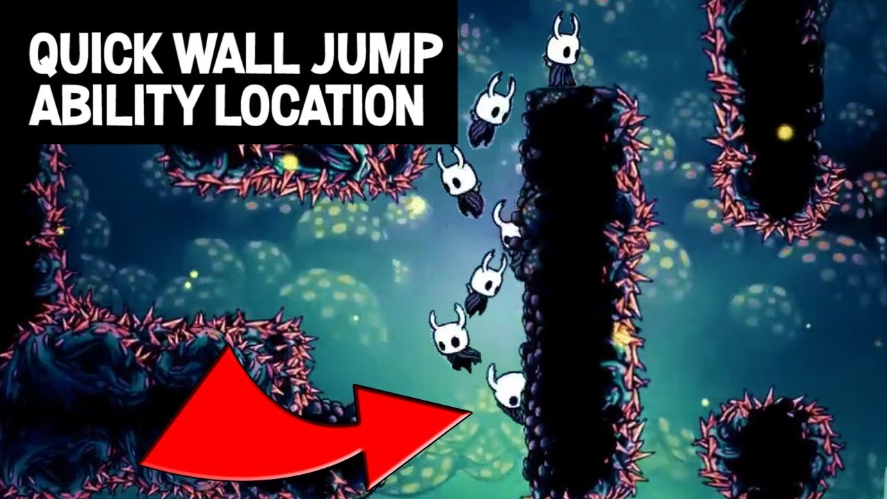 Hollow Knight- How to Find Wall Jump (Mantis Claw) Ability- Step by Step Guide
