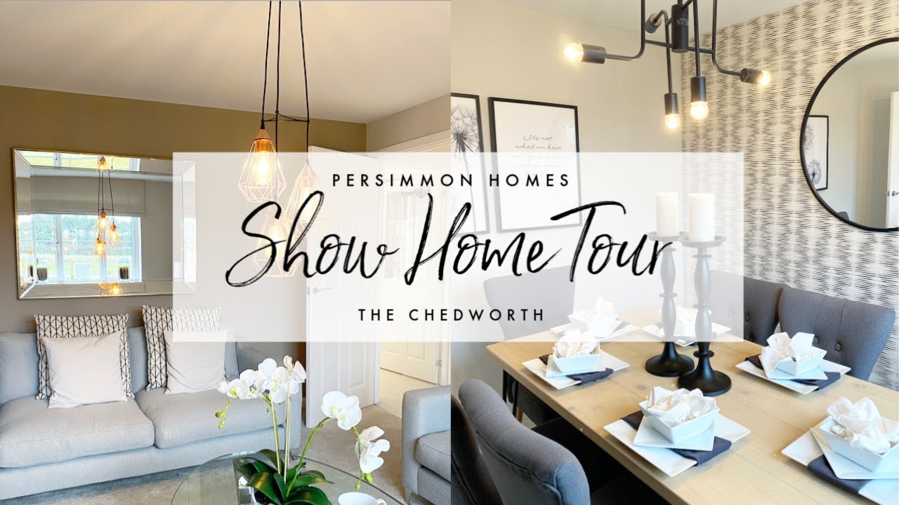 SHOW HOME TOUR | PERSIMMON HOMES | CHEDWORTH | HOUSE HUNTING VLOG 2020| SHOW HOMES ONLINE TOUR UK