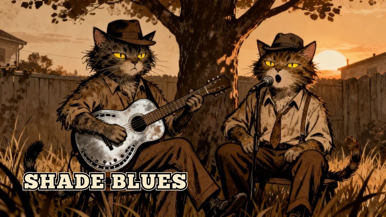 DEEP Southern DELTA Blues &ndash; Backyard Shade Blues Under the Trees