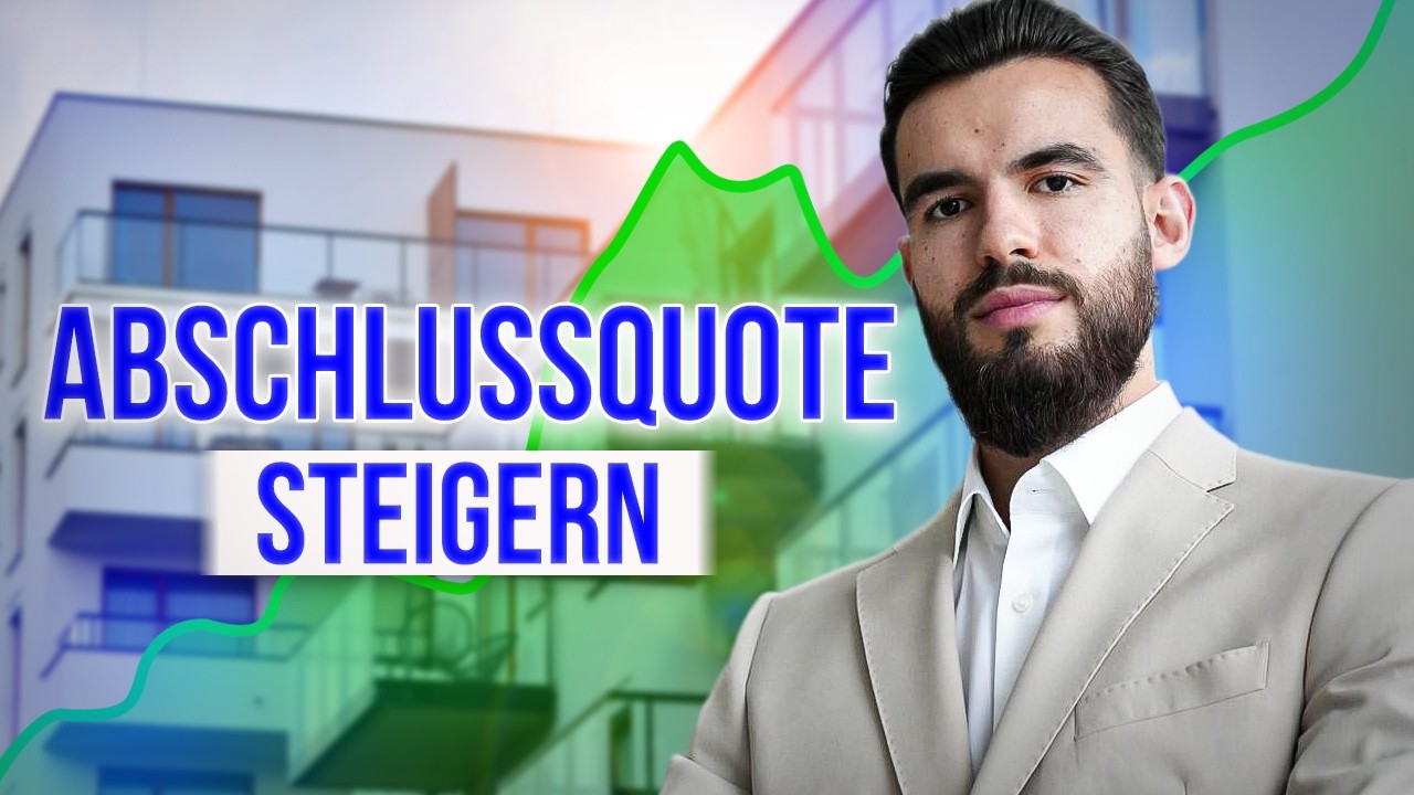 Als Immobilienvertrieb: So hebst du die Abschlussquote deines Teams auf ein neues Level!