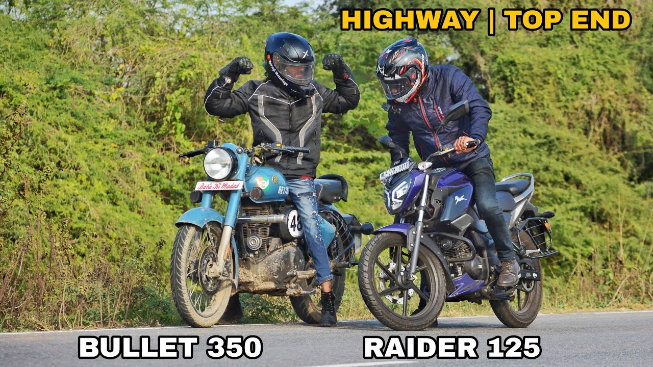 TVS Raider 125 VS Royal Enfield Classic 350 | Long Race | Who Will Win?