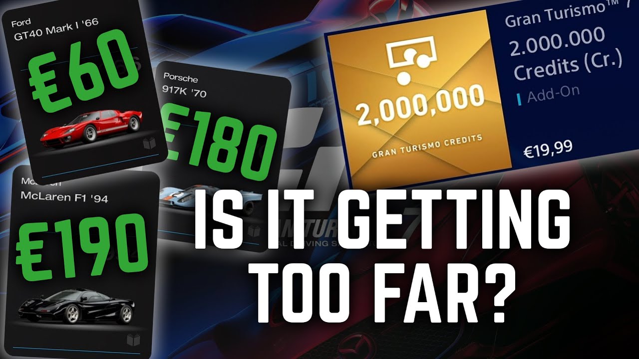 Are Gran Turismo 7 Microtransactions Getting Too Far?