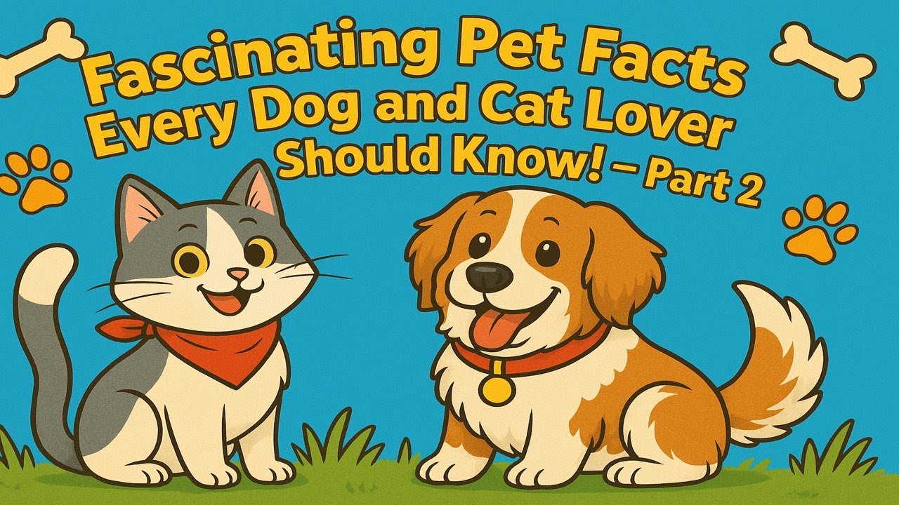 Fascinating Pet Facts Every Dog and Cat Lover Should Know! &mdash; Part 2  🐶🐱#petfacts #dog #cat #pettips