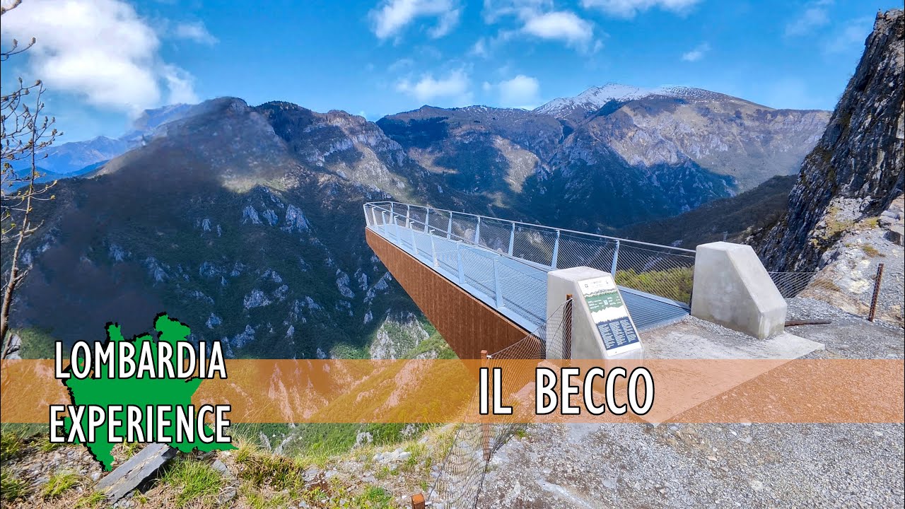 DOSSENA: una camminata nel vuoto con vista sulla Val Parina