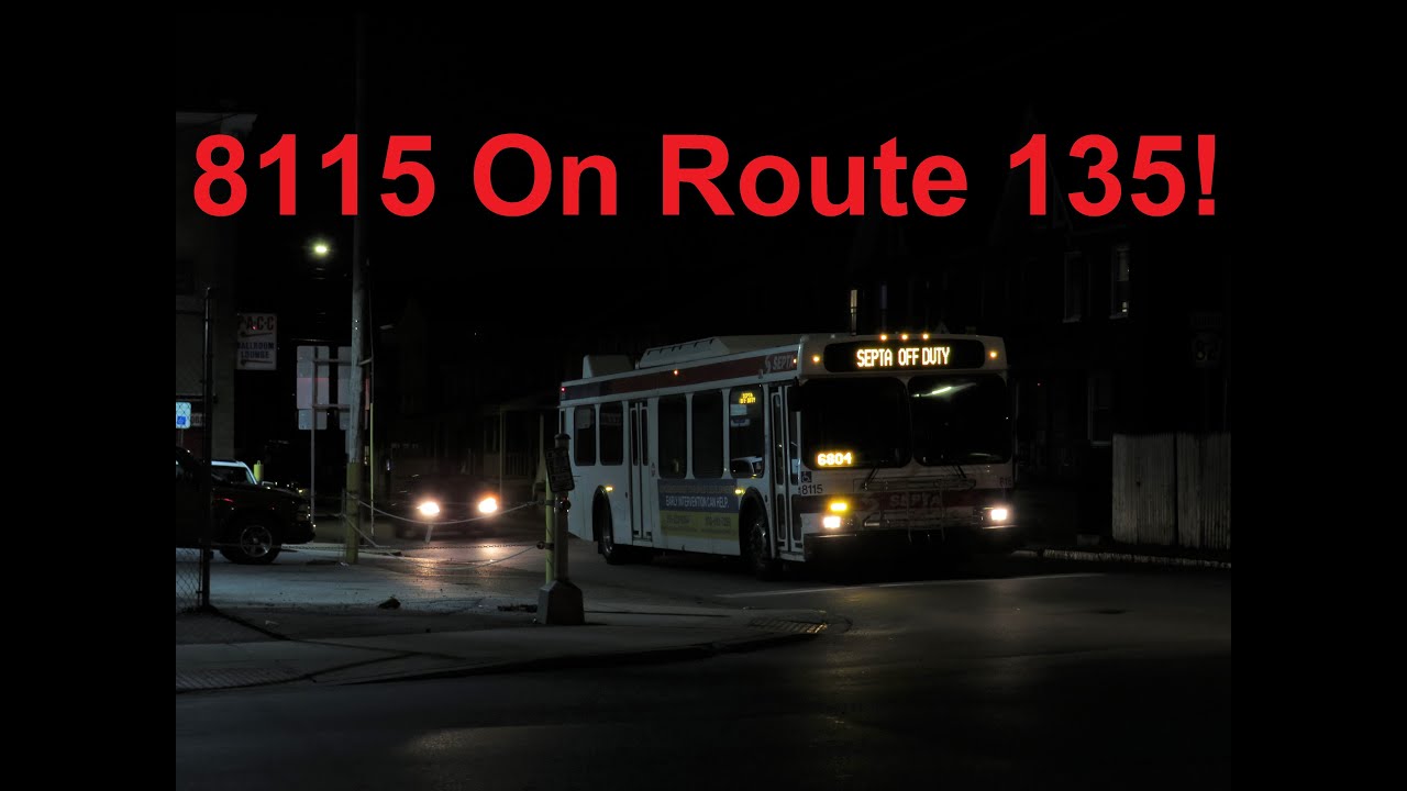 NeoplanDude | SEPTA 2006 New Flyer D40LF #8115 On Route 135, To Coatesville!