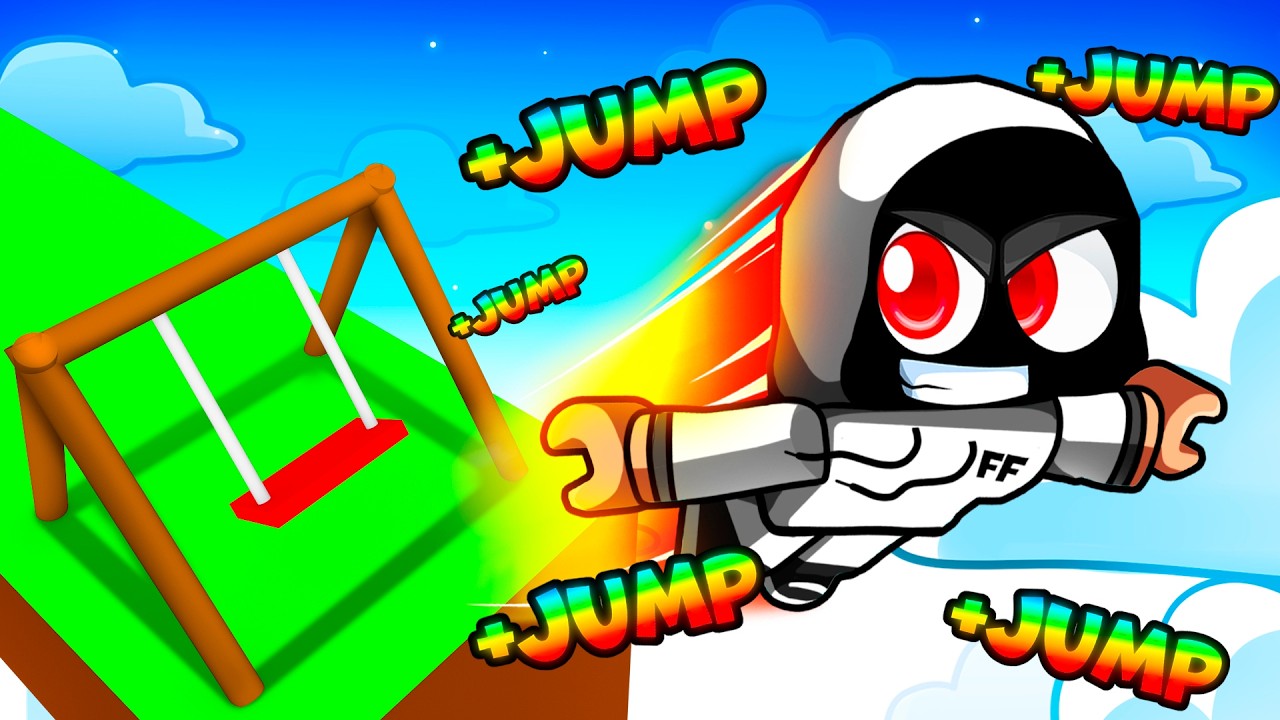 We Flew MAX DISTANCE in Roblox Swinging Simulator!