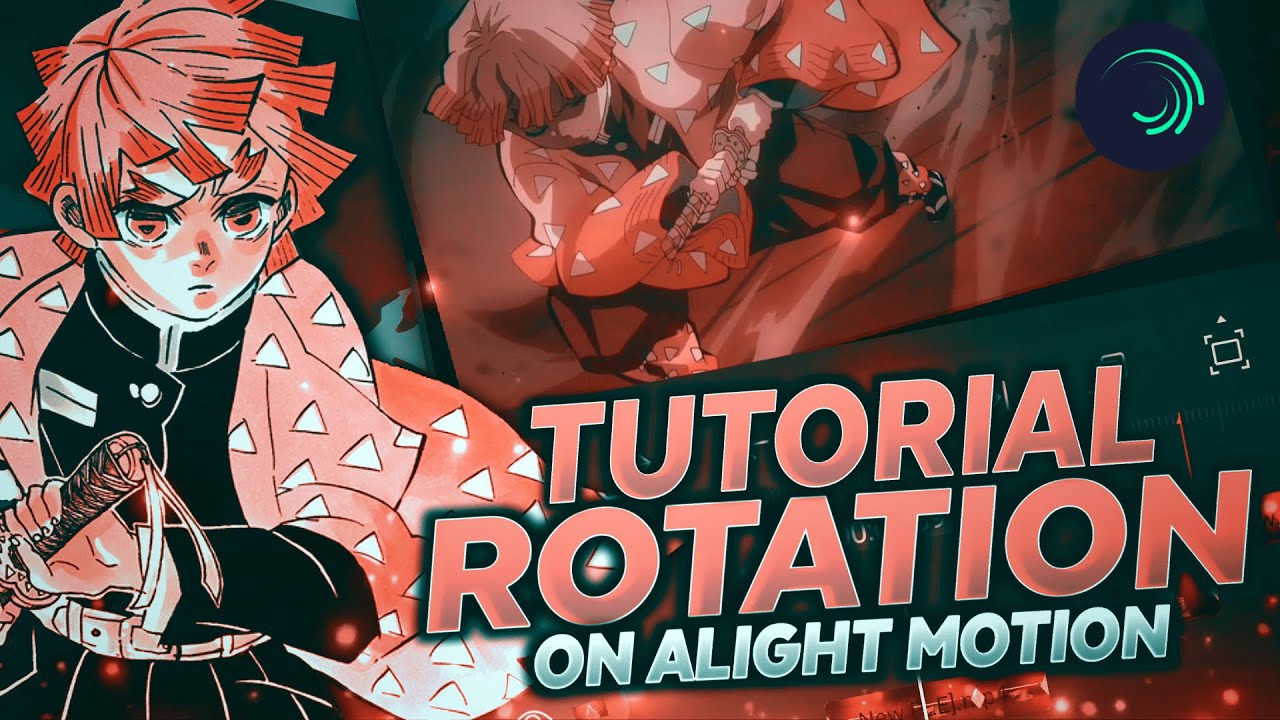 Edgy Rotation & pinch like after effect | ALIGHT MOTION ANDROID/IOS | TUTORIAL (Best Method)