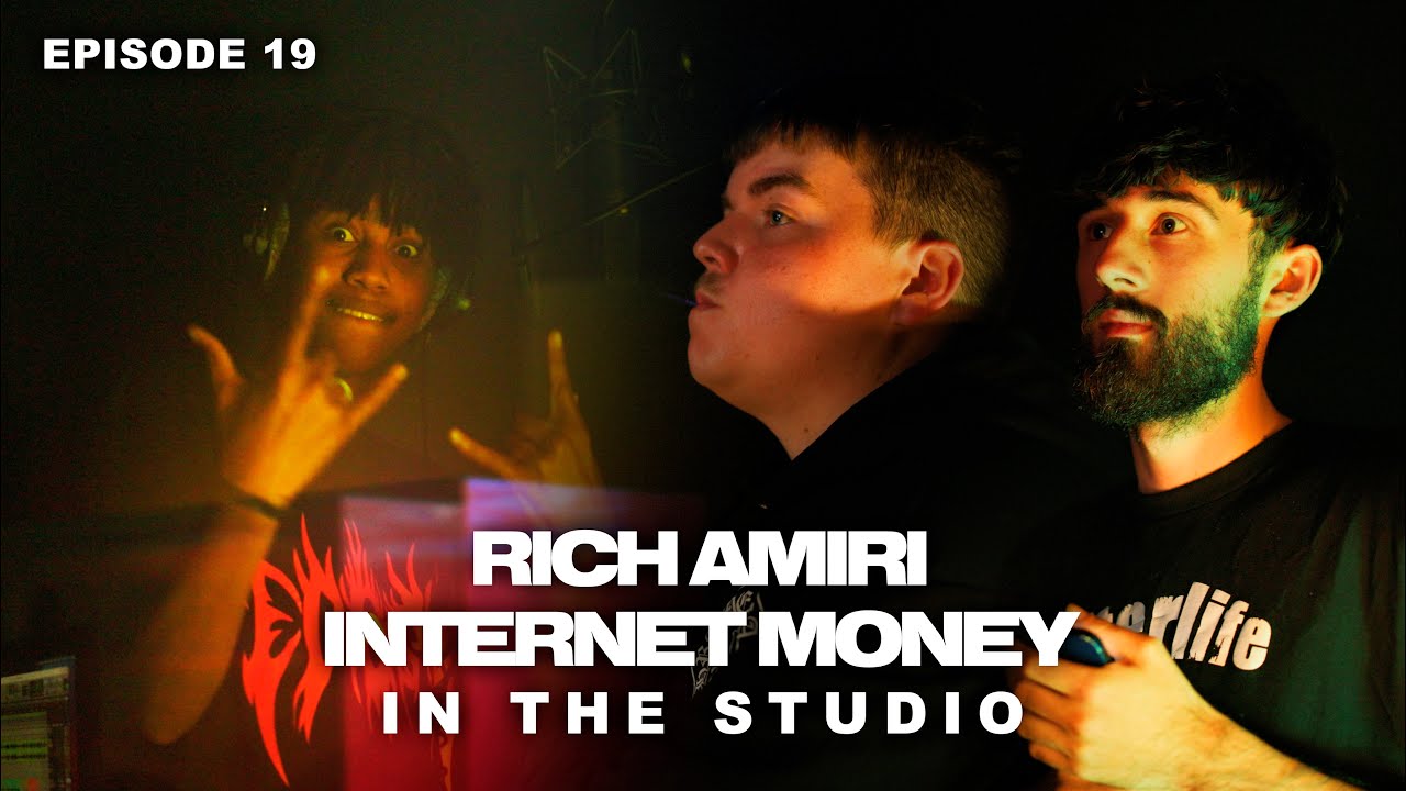 Rich Amiri recording Poppin ft. Lil Tecca | In The Studio | Episode 19
