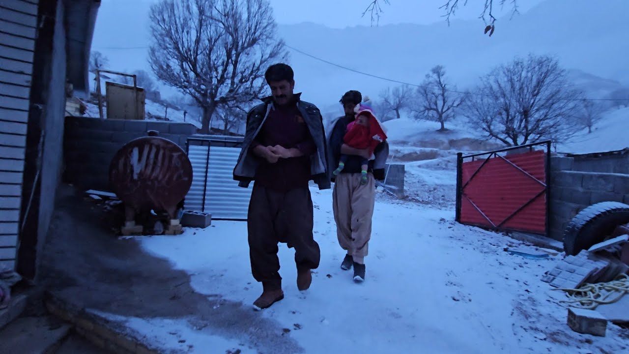 Nomadic Life | Nomadic Family Dinner Night 🌙| Nomadic Life in Zagros🏔️
