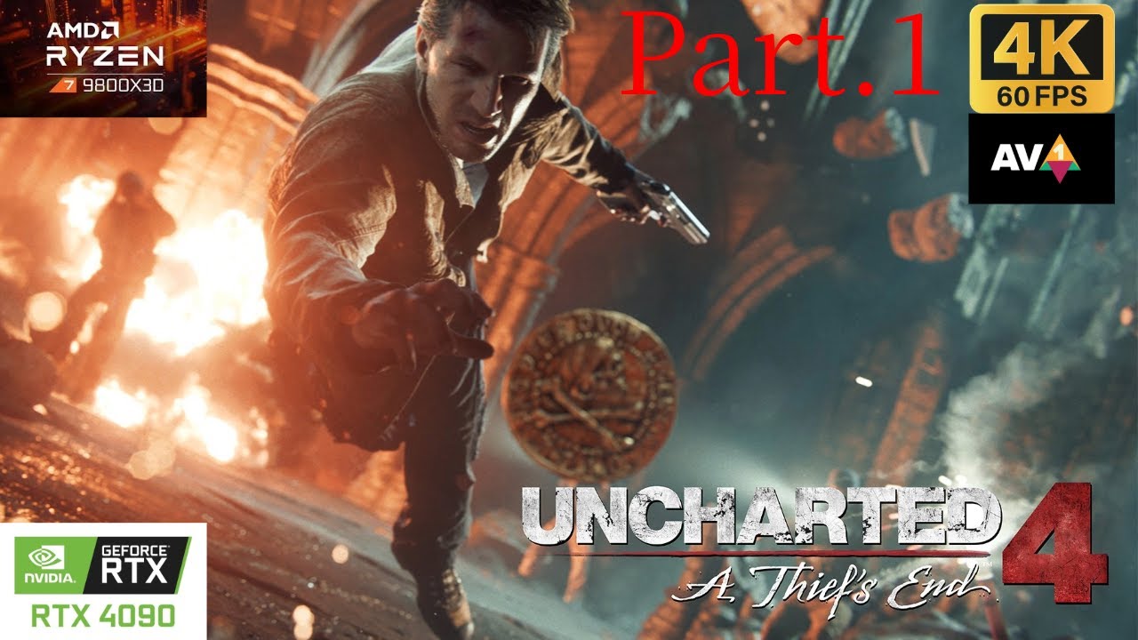 UNCHARTED: Legacy Of Thieves Collection - PC Gameplay Max Settings  [4K 60FPS AV1] - No Commentary