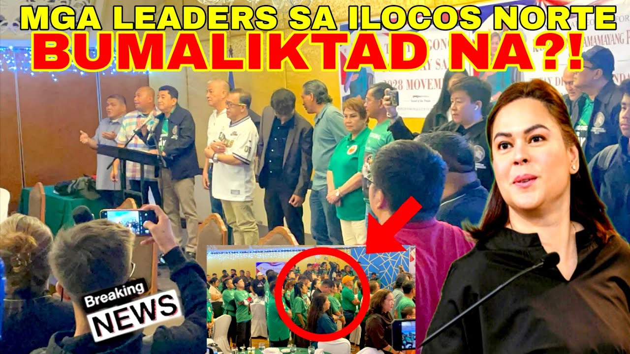 HALA ANG ILOCOS NORTE SUMANIB NA SA SARA 2028 MOVEMENT?!