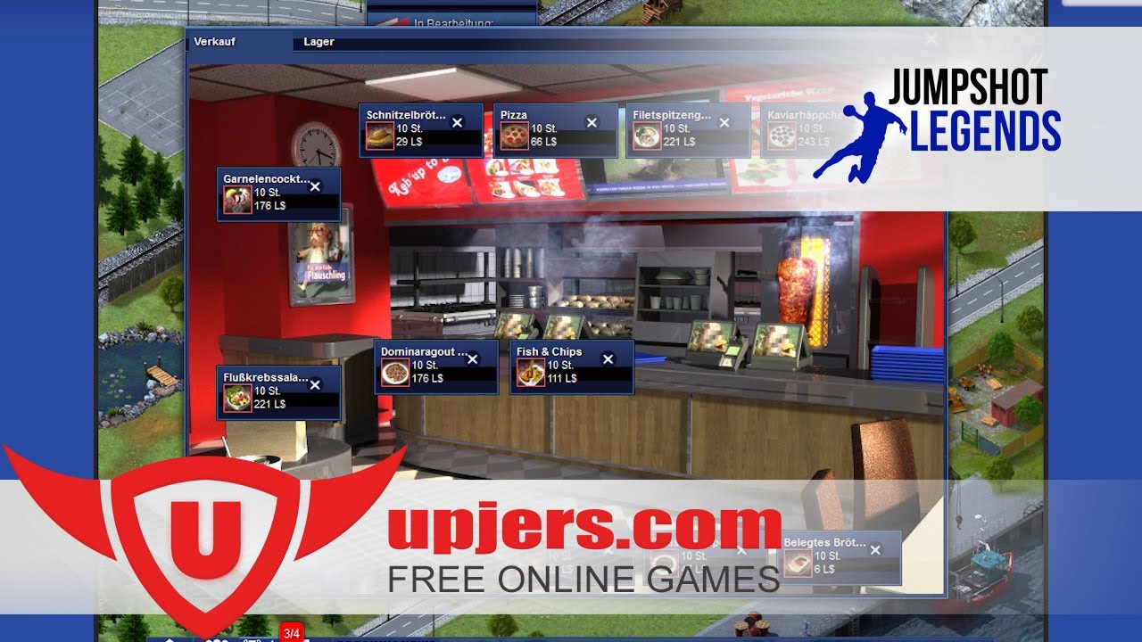 Jumpshot Legends -- bewirte deine Fans
