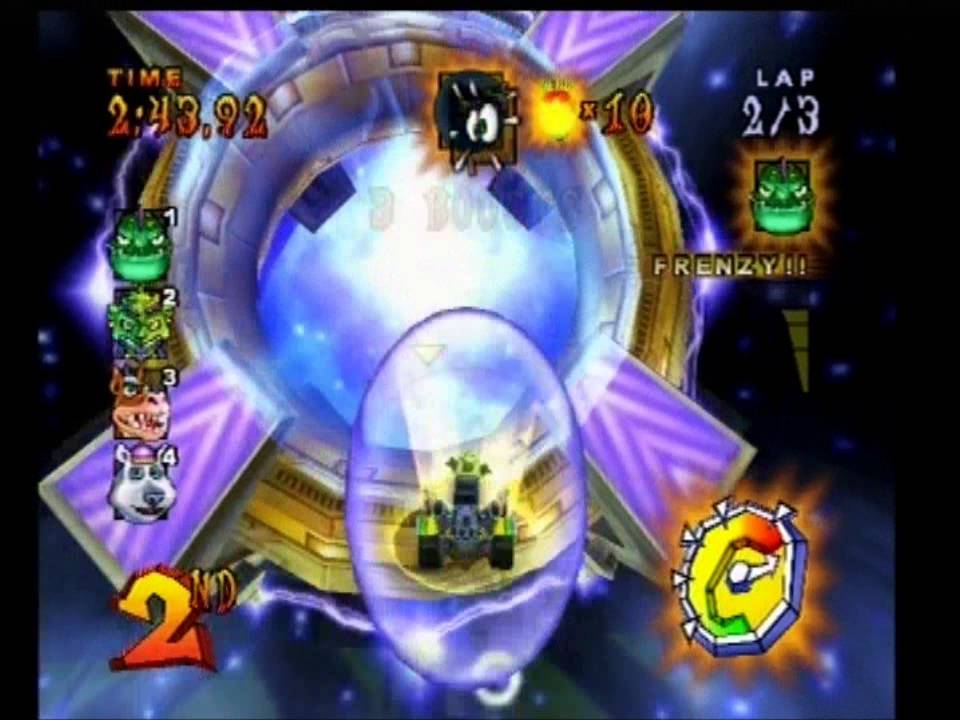 Crash Nitro Kart Hyper Spaceway Team Race VELO Gameplay CNK #14
