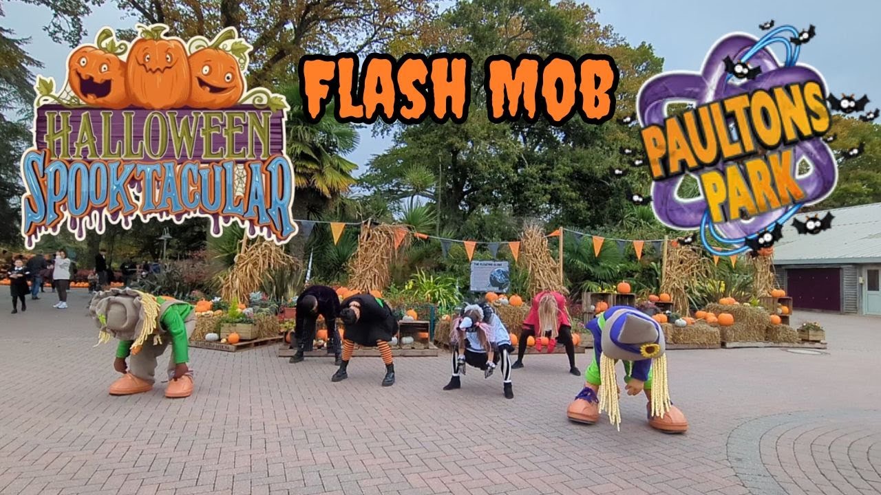Little Monsters Flash Mob Halloween Spooktacular 2024 at Paultons Park Home of Peppa Pig World