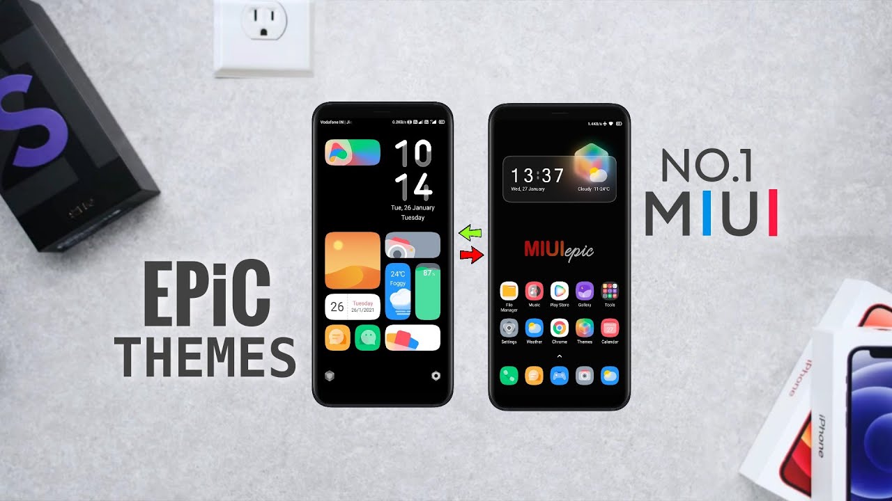 No.1 MIUI 12 EPiC Themes For Any Xiaomi Devices | MIUI 12 Premiuim Feature Pack Special UI Theme 😮