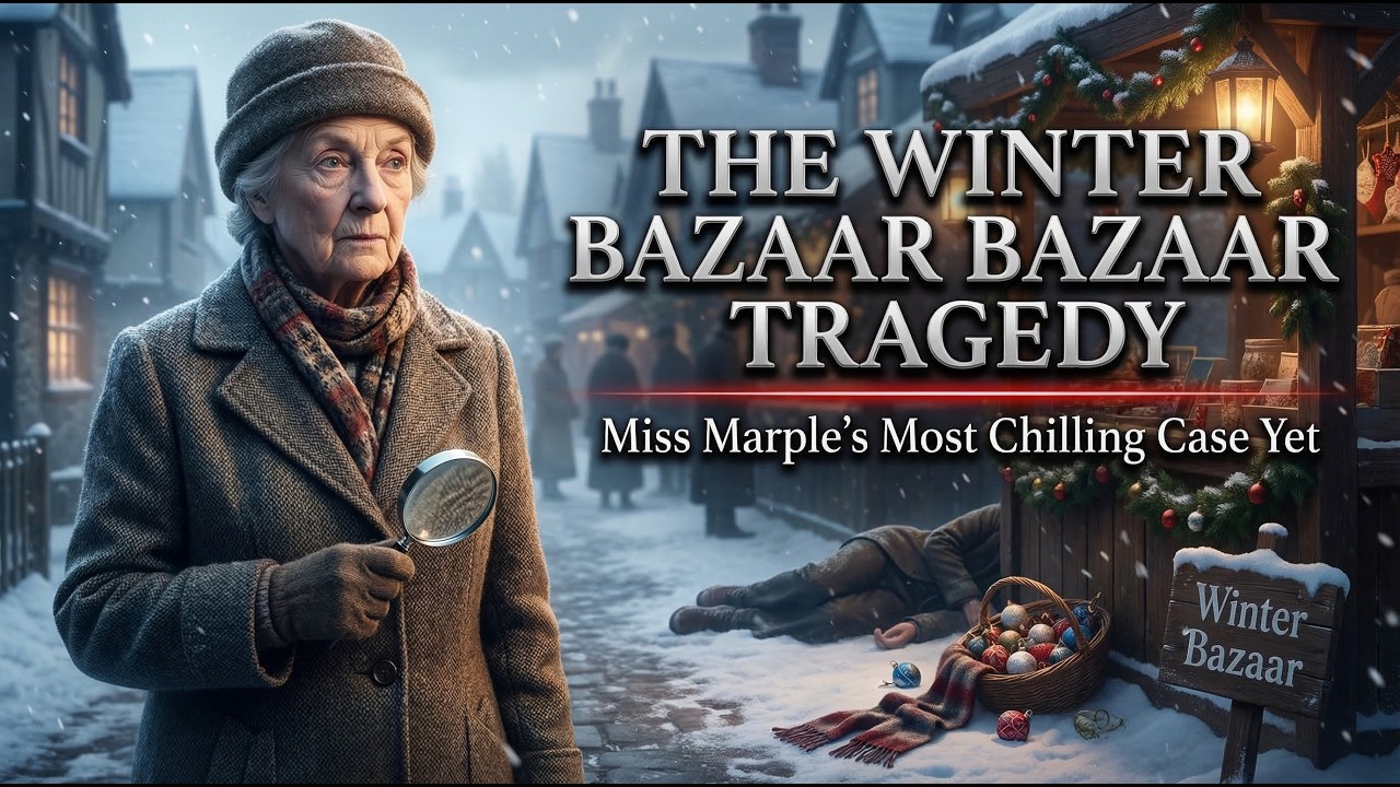 The Winter Bazaar Tragedy | Miss Marple’s Most Chilling Case Yet