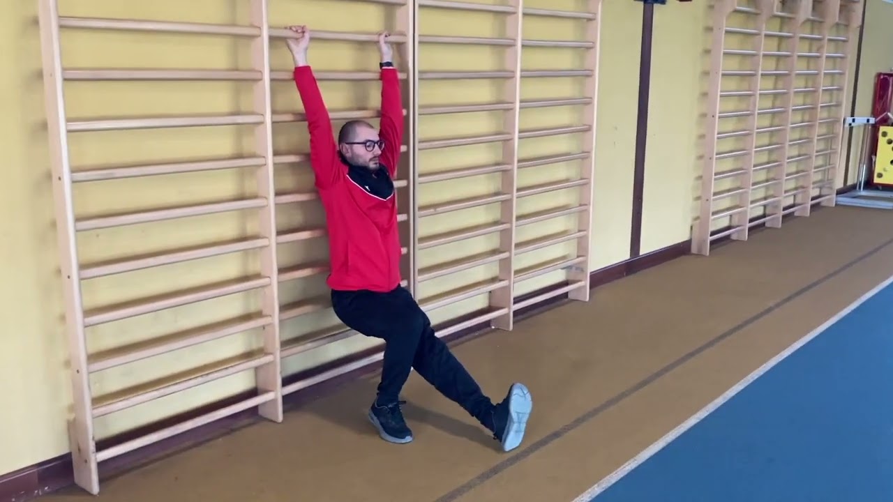 Esercizi alla spalliera svedese