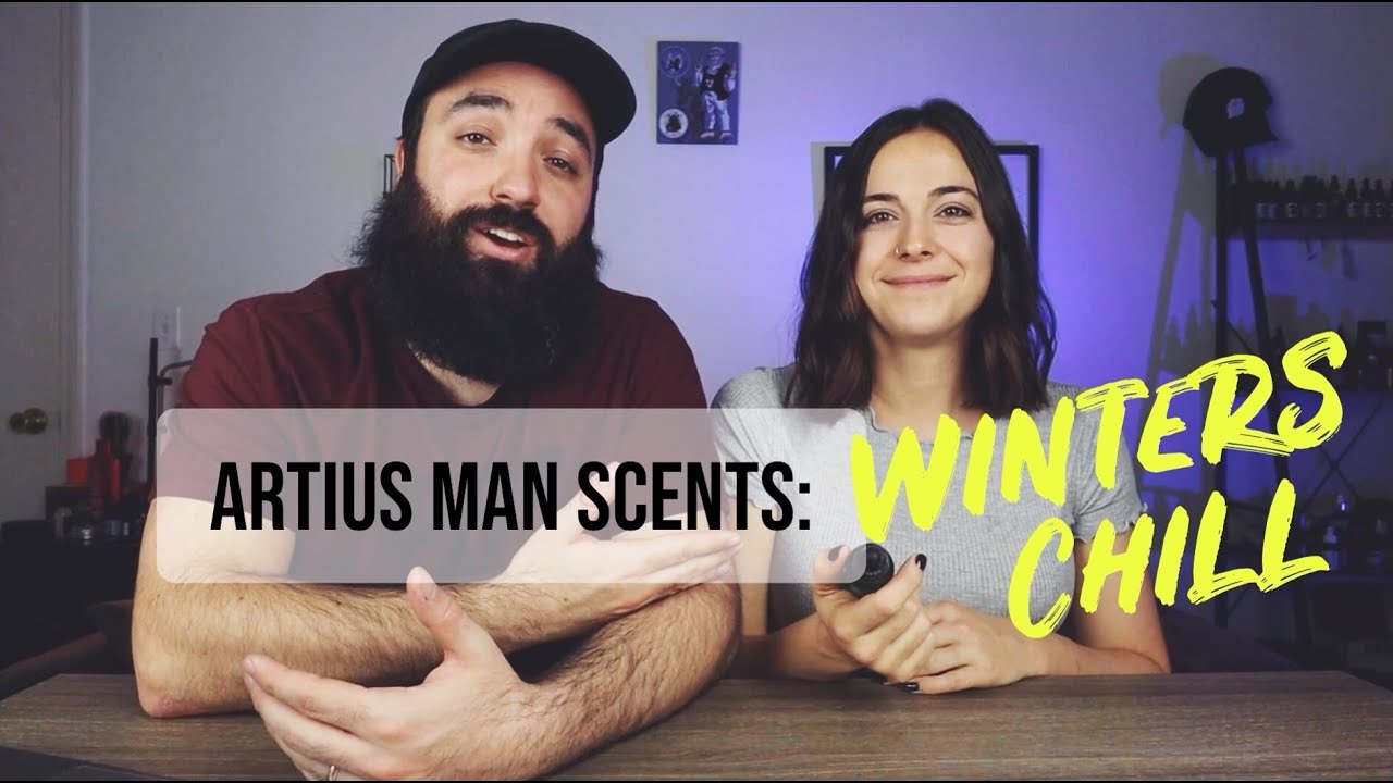 Artius Man's Winters Chill Beard Oil Scent Breakdown with Emily!