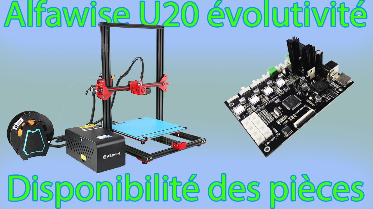 Alfawise U20 evolutivité et disponibilité des pièces détachées