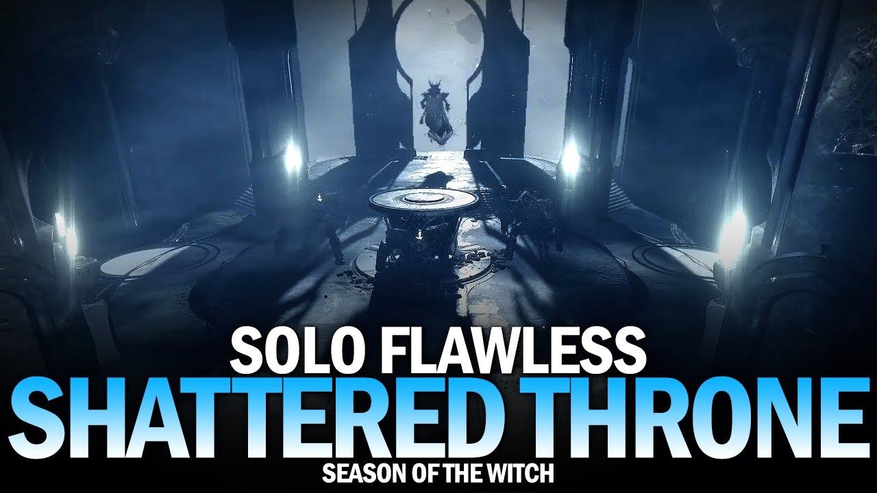 Solo Flawless Shattered Throne Dungeon in Season of the Witch [Destiny 2]