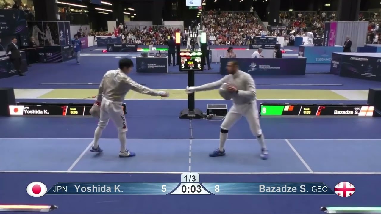 World Championships 2023 SMS - L8 - Yoshida Kento JPN v Sandro Bazadze GEO
