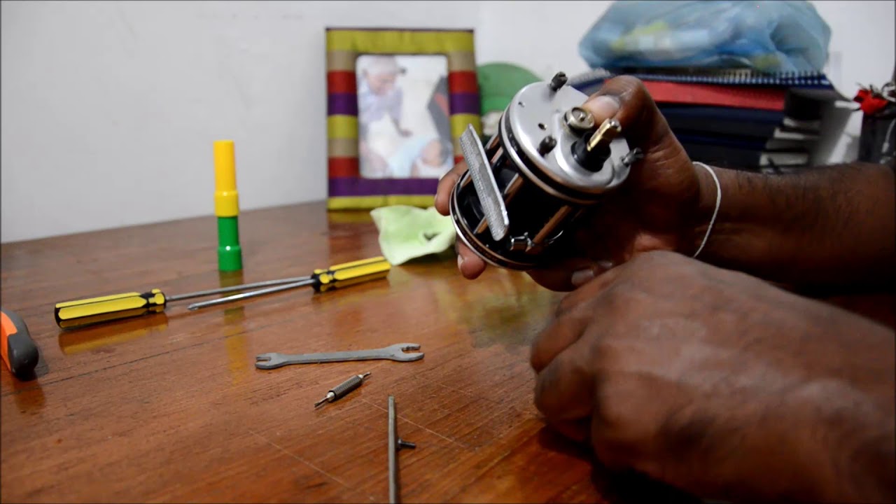 Abu Garcia 6500 c3 anti-reverse dog gear repair