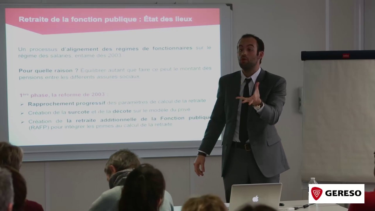 Conférence Retraite Fonction Publique