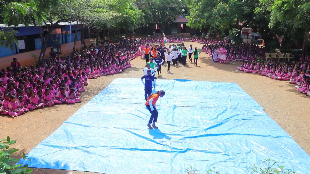 ST.MICHAEL'S GIRLS HR.SEC.SCHOOL, TENKASI. INDEPENDENCE DAY CELEBRATION. 14.08.2025