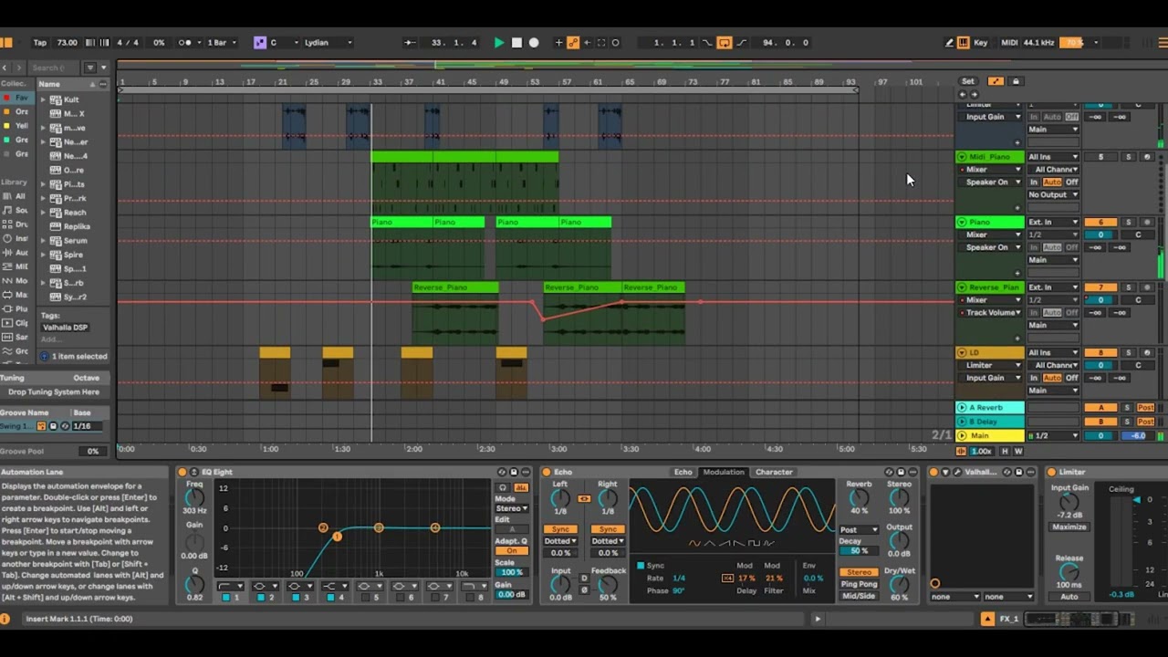 How To Create an Space Ambient, Meditation - Folding Space, Ableton Live 12 (Royalty Free Project)