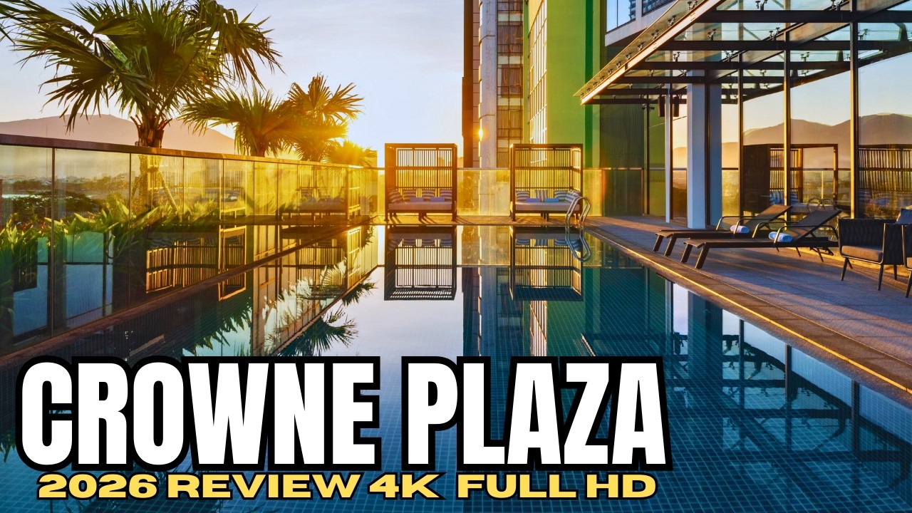IHG Crowne Plaza Danang City Vietnam 🇻🇳 5 Star Riverfront Hotel 4K Full HD Review 2026