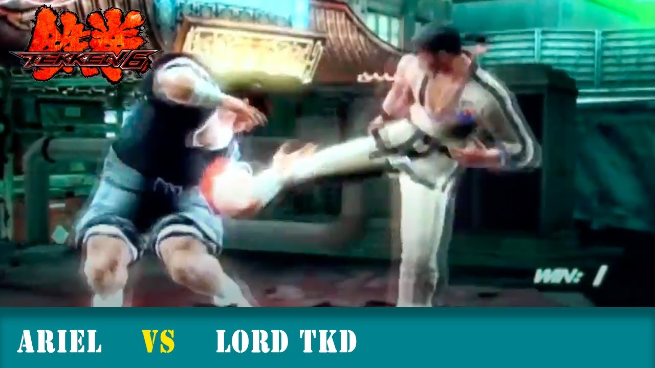 Ariel (Baek) vs LordTKD (Baek) - Gran Final Tekken 6 - WCG 2011 Chile