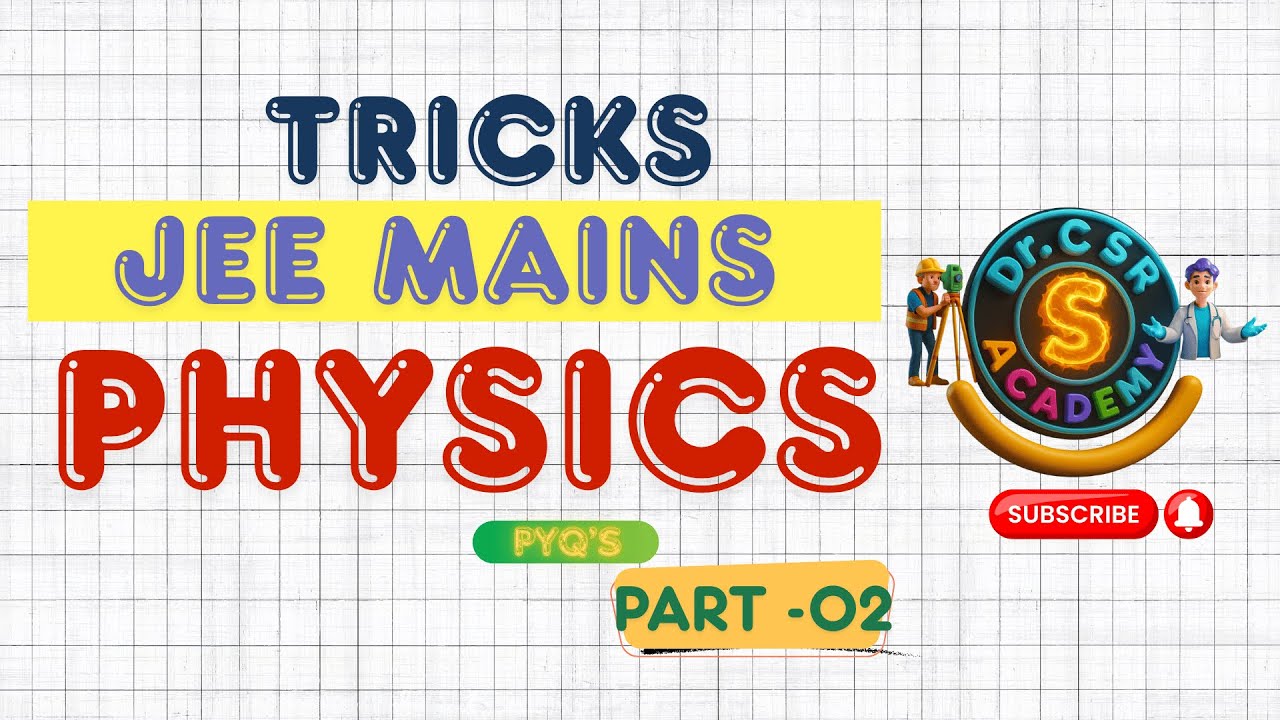 JEE Mains PHYSICS PYQs Marathon | High-Weightage Questions