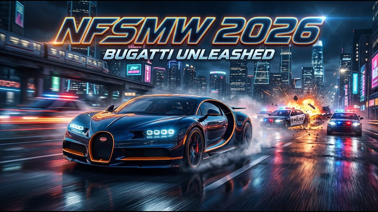 🔴 LIVE | NFSMW 2026 Bugatti Chase Goes Out of Control🚔🔥
