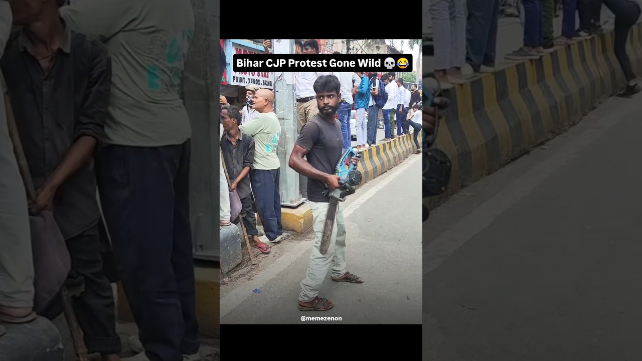 Bihar Not For Beginners 💀😭 #memezenon #viralmemes #dailymemes #cjp #cjpprotest #cjpnews #funny