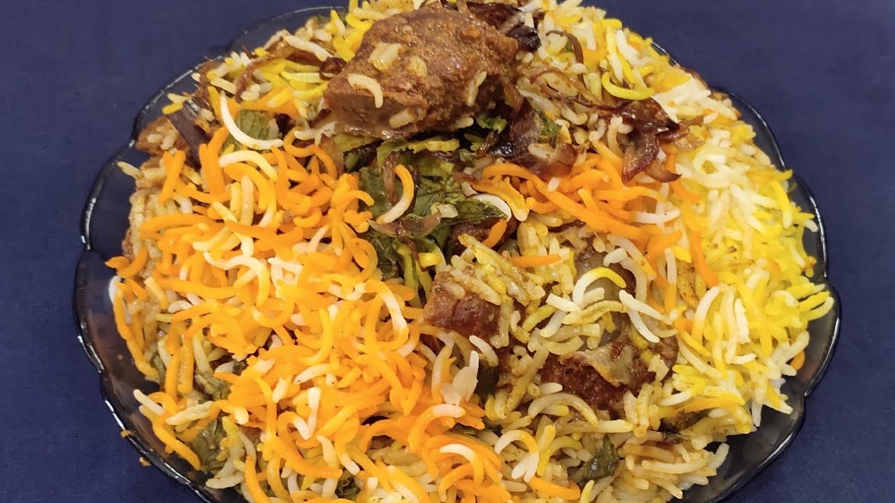 Hyderabad style Mutton Biriyani Making 👆🏻❣️ @foodartlife2016 மட்டன் பிரியாணி