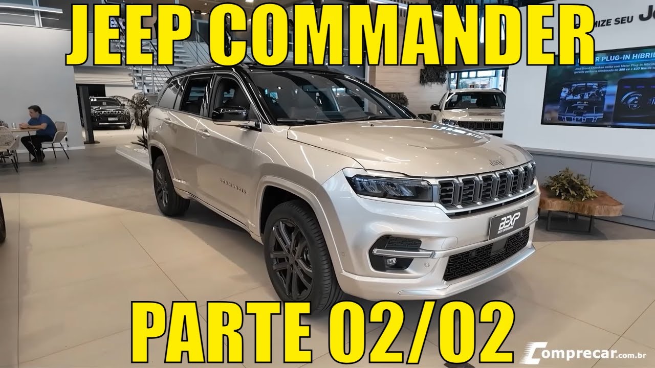 Avaliação: Jeep Commander Overland 2.2 Diesel 2025 - Novo motor diesel ficou muito melhor - 02/02