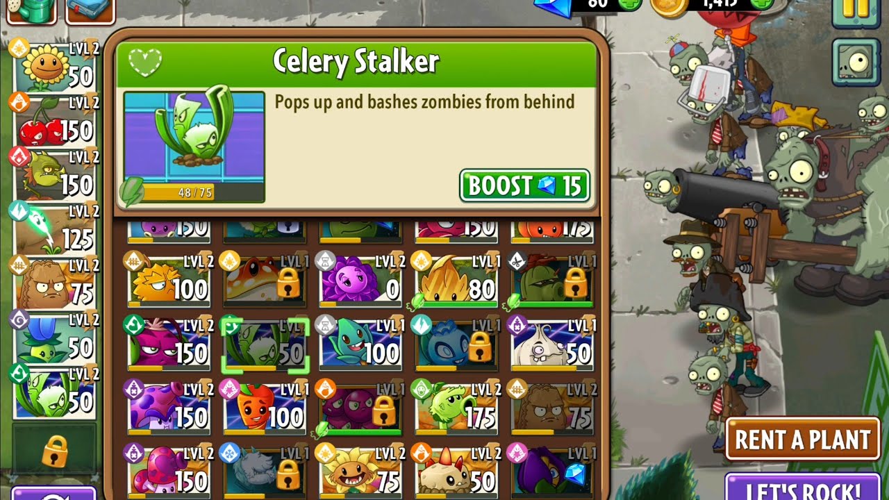 Plants vs. Zombies 2: Modern Day — Прохождение игры, часть 5
